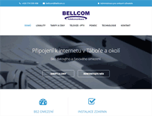 Tablet Screenshot of bellcom.cz