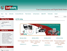 Tablet Screenshot of bellcom.ie